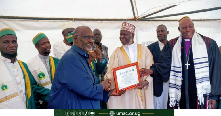Mufti Mubaje attending Hajj sponsorship event in Tororo