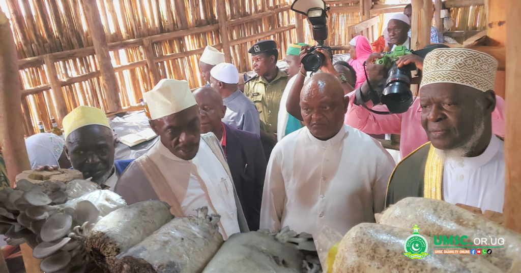 Mufti Launches Mushroom Farming Project to Empower Elderly in Mubende