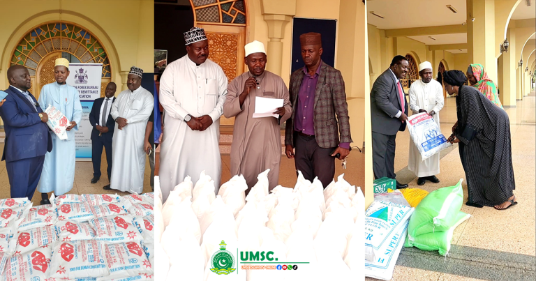 UMSC receives food donations for Karamoja relief initiative